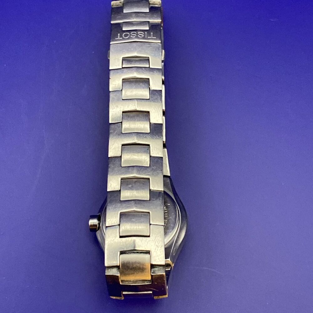 TISSOT 1853 L521 Mother Of Pearl Diamond Swiss Made Women's Stainless Watch - Picture 6 of 10